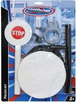 VEDES Speedzone Polizei Spielset, 5-teilig für Kinder ab 3 Jahren - Bild 1