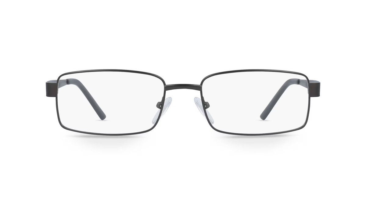 Fielmann BD 311 MOD II CL Korrektionsbrille, Vollrand, Quadratisch, Edelstahl, grau, Herren - Bild 1