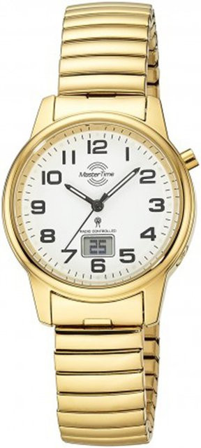 Master Time Armbanduhr Analog-Digital, Quarz, Edelstahl, 34 mm, Damen - Bild 1