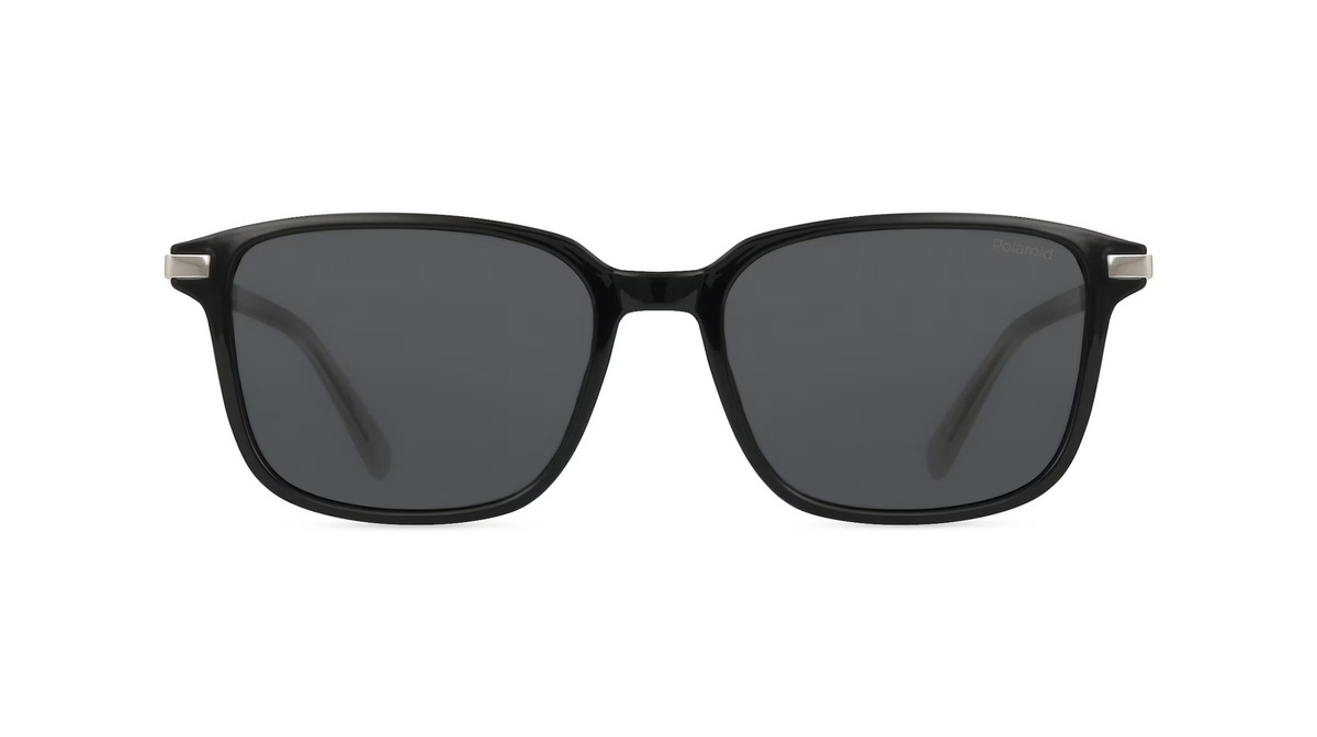 Polaroid PLD 4169/G/S/X Sonnenbrille, Herren, Vollrand, quadratisch, Kunststoff, schwarz, grau - Bild 1