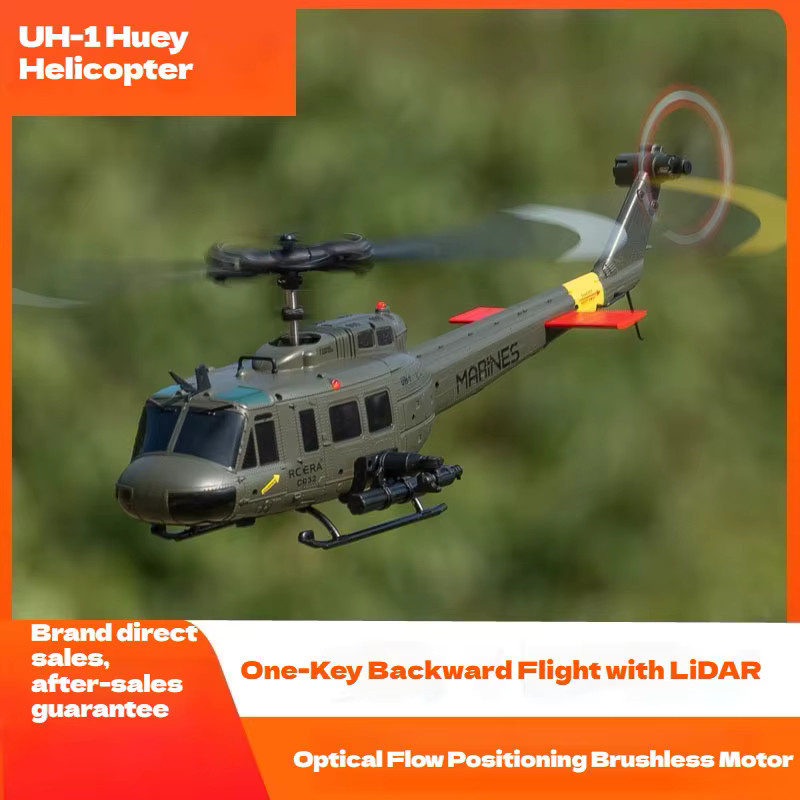 RC ERA UH-1 Huey Elektrischer Ferngesteuerter Hubschrauber, 1:48 Maßstab - Bild 2