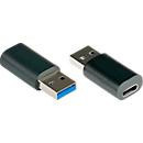 Good Connections USB 3.0 Adapter von USB-A auf USB-C Buchse, 5 Gbit/s, schwarz - Bild 1