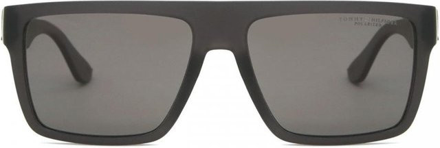 Tommy Hilfiger TH 1605 S Sonnenbrille, Vollrand, Square, Kunststoff, Grau, Herren - Bild 1