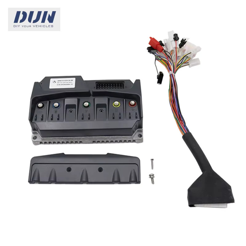 Lingbo BLDC Motorsteuerung für E-Scooter, Modell lbmc72122 hk5l v5 45a, 48V-72V, 800W-1500W, Schwarz - Bild 2