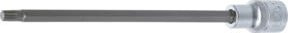 BGS Bit-Einsatz 4334 XZN M8 in Silber, Länge: 200 mm, Antrieb: 12,5 mm (1/2"), Innenvielzahn - Bild 1