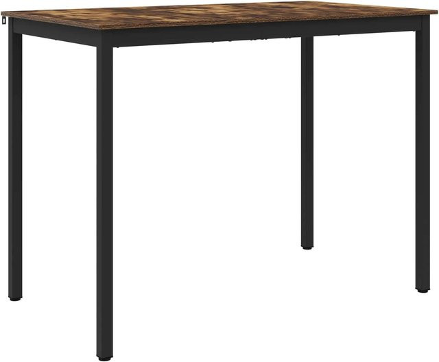 vidaXL Esstisch modern in Raucheiche, rechteckig, B/T/H: 105 x 80 x 80 cm - Bild 1