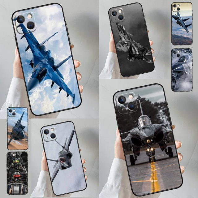 Kampfflugzeug Handyhülle für Samsung Galaxy S26 S25 S24 S23 S22 S21 S20 S10 Plus FE Ultra in Multicolour - Bild 1