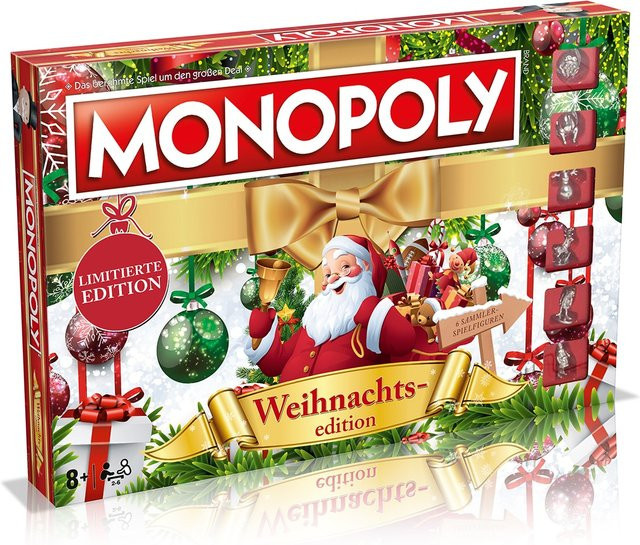 Winning Moves Monopoly Weihnachten Grundprodukt - Bild 1