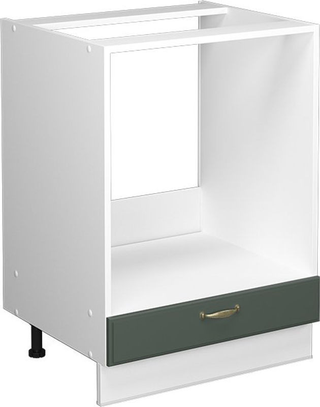 Vicco Herdbauschrank Fame-line Unterschrank in Landhaus-Optik, Grün-Gold-Weiß, Breite: 60 cm, Höhe: 82 cm, Tiefe: 51,6 cm - Bild 1