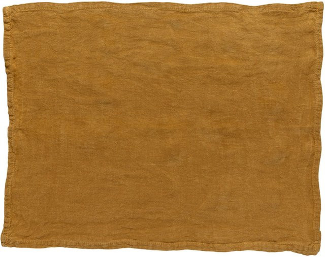 Costa Nova Tischset Maria aus Leinen in Cognac, 10er Pack, B: 37 cm, L: 47 cm - Bild 1