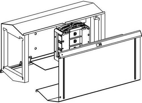 Schneider Electric KSA500FR425 Reduzierelement 500A Bauform 2 für Kleinverteiler - Bild 1