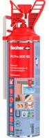 Fischer PU Pro 500 B2 1K-Schnellmontageschaum Polyurethan, Beige, 500 ml - Bild 1