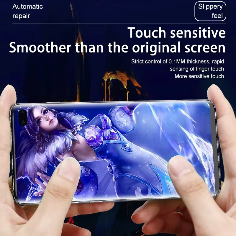 4er-Pack Hydrogel Display Schutzfolie für Samsung Galaxy S25 S24 S23 S22 S21 Plus Ultra und S23 FE, transparent - Bild 6
