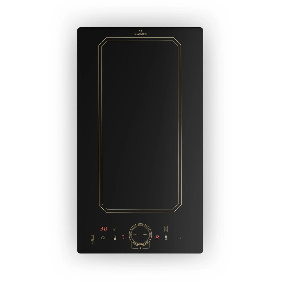 Klarstein Victoria Domino Induktionskochfeld Einbau Schwarz mit Flexzone, Timer und Power Boost - Bild 2