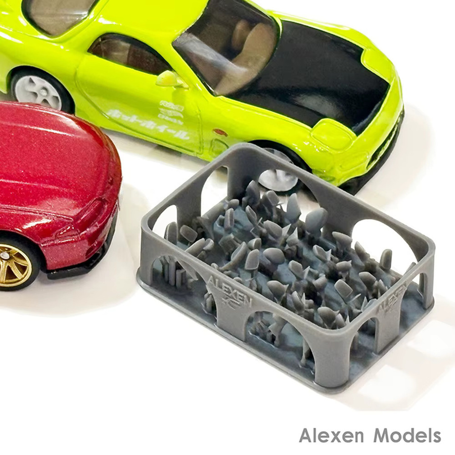 SANMERSEN Modell-Simulations-Rückspiegel-Set, 1:64, Zubehör - Bild 5