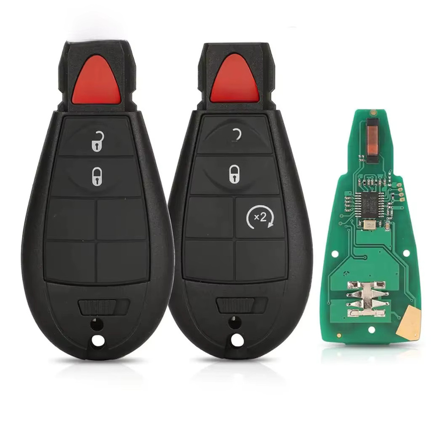 Jingyuqin Smart Autoschlüssel für Jeep Cherokee Sport KL 3 Tasten 433MHz GQ4-53T ID46 PCF7961A - Bild 3