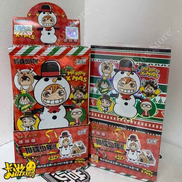 KAYOU Haikyuu Acryl-Standee-Karten, Weihnachten, bunt - Bild 1