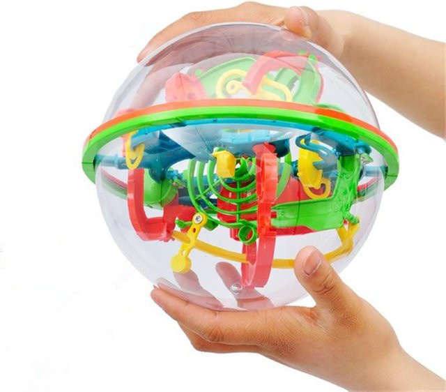 Kidsly 3D Magie Labyrinth, Intellekt Ball Labyrinth, Pädagogisches Spielzeug - Bild 1