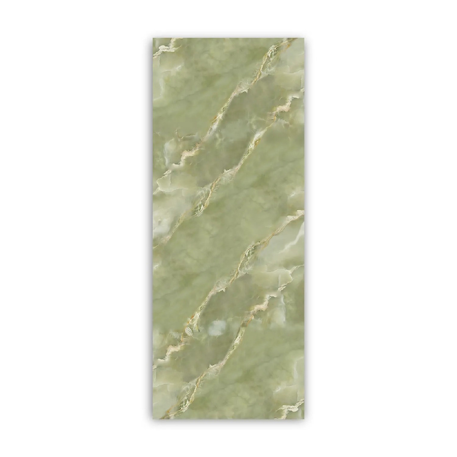 Walllux Duschrückwand Marmoris Onyx Viridis aus Alu-Verbund, 3 mm Stärke, B: 100 cm, H: 255 cm - Bild 2