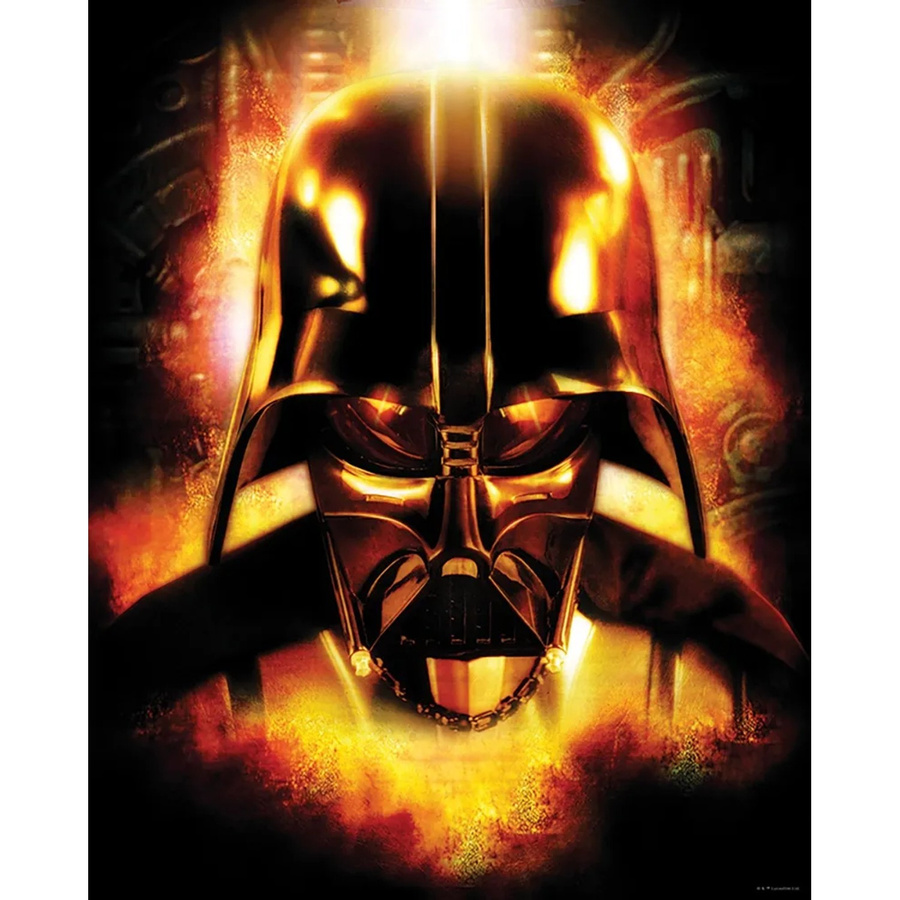 Komar Wandbild Star Wars Vader Multicolor B: 40 cm, H: 50 cm - Bild 2