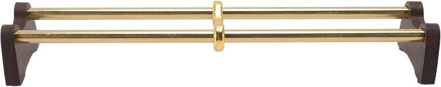 CosyHome Teetassenhalter und Abtropfständer für Kung Fu Teegeschirr, Trockengestell aus Metall und Holz in Beige und Gold - Bild 1