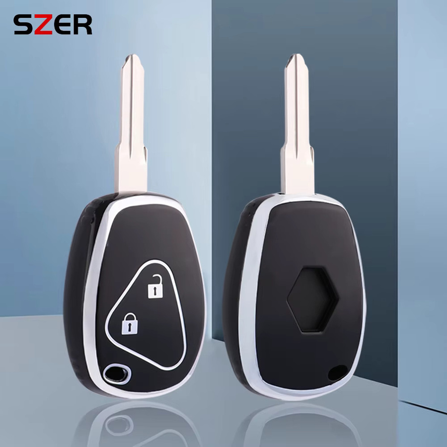 TPU Schlüsselhülle für Renault und Dacia Modelle wie Megane, Espace, Laguna, Duster, Logan, Sandero, Fluence, Clio und Kangoo - Bild 2