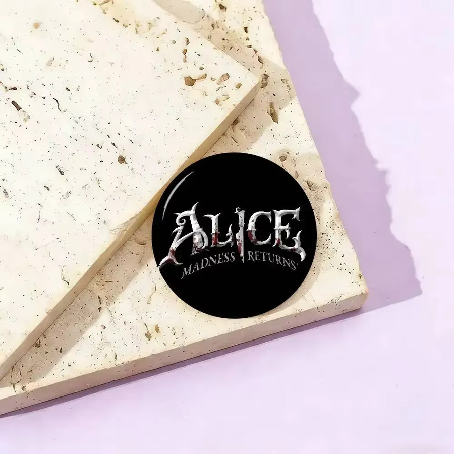 Broschen Game A-Alice Madness Returns, Cartoon-Tiere - Bild 4