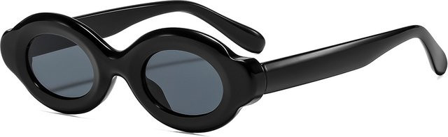 Bubble Bold Frame Sonnenbrille Damen, oval, Vollrand, Kunststoff, Patchwork - Bild 1