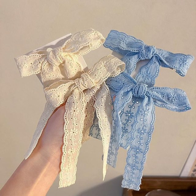 Haarnadel Bogen Streamer, 2 Stück, Mädchen - Bild 1