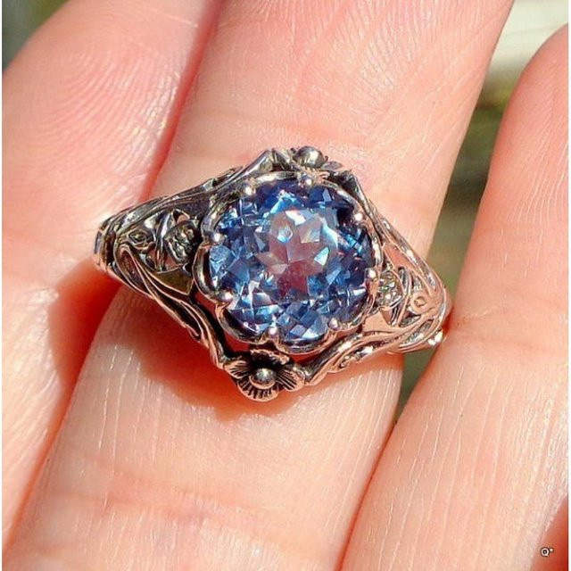 YIRAN Ring, bunter durchbrochener Ring, Unisex - Bild 1