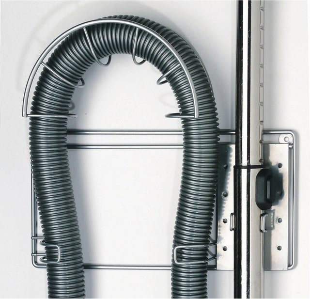 Wandhalter Mömax PRAKTIKER mit Regal aus Metall in Silber, B/T/H: 28,0 x 32,0 x 4,0 cm - Bild 1