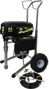 MONSTER LuckySpray 4.5 STD Airlessanlage für Lacke in Schwarz mit Zubehör - Bild 1