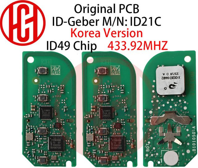 HARLESON Korea-Version Original PCB ID21C 433,92MHz ID49 NCF295xV Proximity-Autoschlüssel für BMW G30 520D 2017 Fahrgestell G-Serie - Bild 1