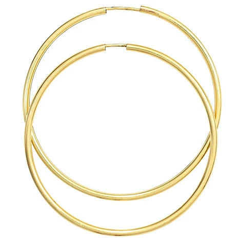 Colfem Creolen 585 Gelbgold, Unisex - Bild 1