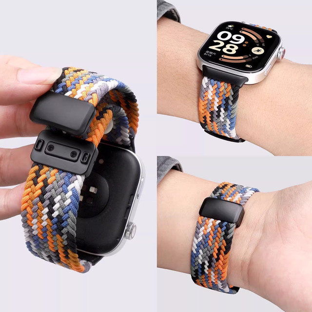 I LOVE LUO Uhrenarmband Textil, Bunt, Unisex - Bild 1