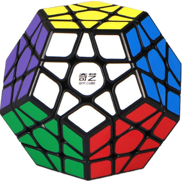 QIYI Megaminxeds Würfel, 3x3, Stickerless, Puzzle, Lernspielzeug - Bild 1