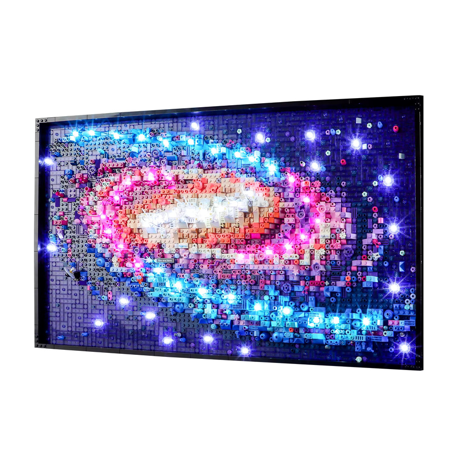 HPROSPER 5V LED-Beleuchtungsset für LEGO 31212 Die Milchstraße mit Batteriebox in Multicolor - Bild 6