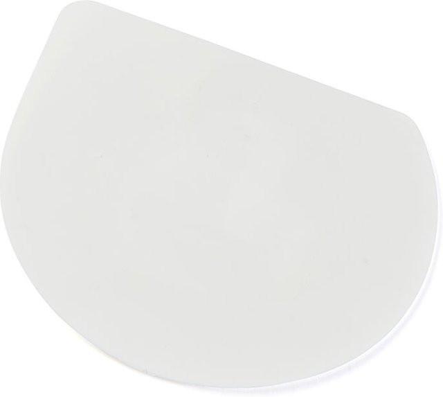 Scaritech Teigschaber halbrund und flexibel aus Kunststoff, 50 Stück, Blau und Weiß - Bild 1