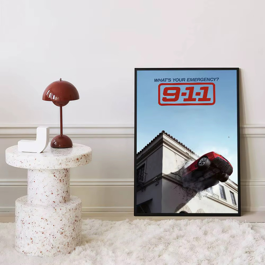 Selbstklebendes Kunstposter Nine One-Cool Story Vintage Wandaufkleber Mehrfarbig B: 15 cm, H: 10 cm - Bild 6