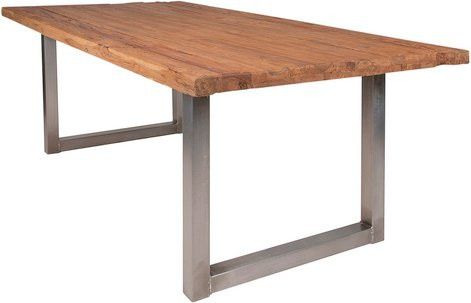SIT Tisch TABLES & CO aus Teakholz und Eisen in Braun, H x B x T: 76 x 100 x 81 cm - Bild 1