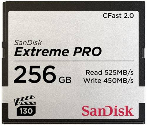 SanDisk Extreme PRO CFexpress Memory Card, 256 GB, Schwarz - Bild 1
