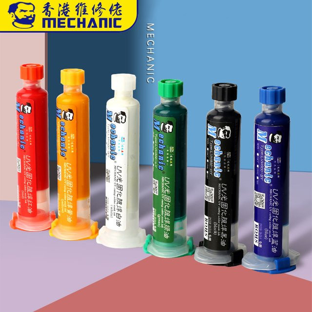 MECHANIC UV-Lichthärtung BGA PCB Lötmaske Tinte in Blau - Bild 1