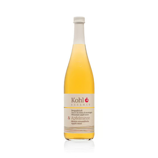 Kohl Gourmet Bergapfelsaft mit Apfelminze, Direktsaft, 0,75 l - Bild 2