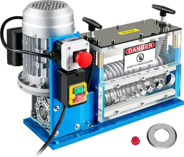Automatische Abisolierzange von Buying Solutions MB in Blau aus Aluminium mit 11 Kanälen und 10 Klingen für Kabel von 0,06 bis 0,15 Zoll - Bild 1