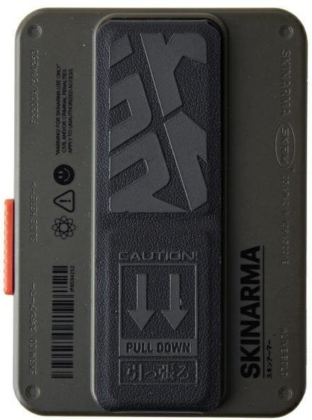 Skinarma Mirage Spunk Wallet Magnetisches Portemonnaie mit Griffständer in Grün - Bild 1
