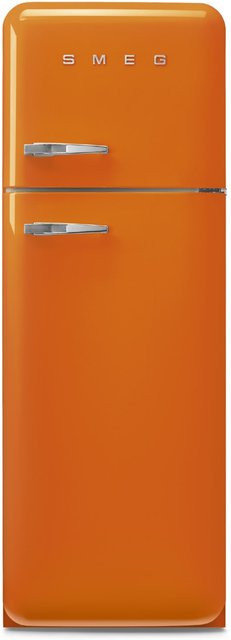 Smeg Standkühlschrank mit Gefrierraum orange FAB30ROR6 - Bild 1