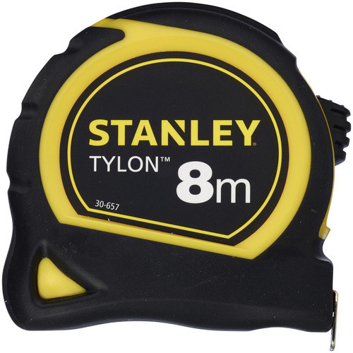 Stanley Bandmaß Tylon in Gelb und Schwarz mit 8 m Länge und 2,5 cm Breite - Bild 3
