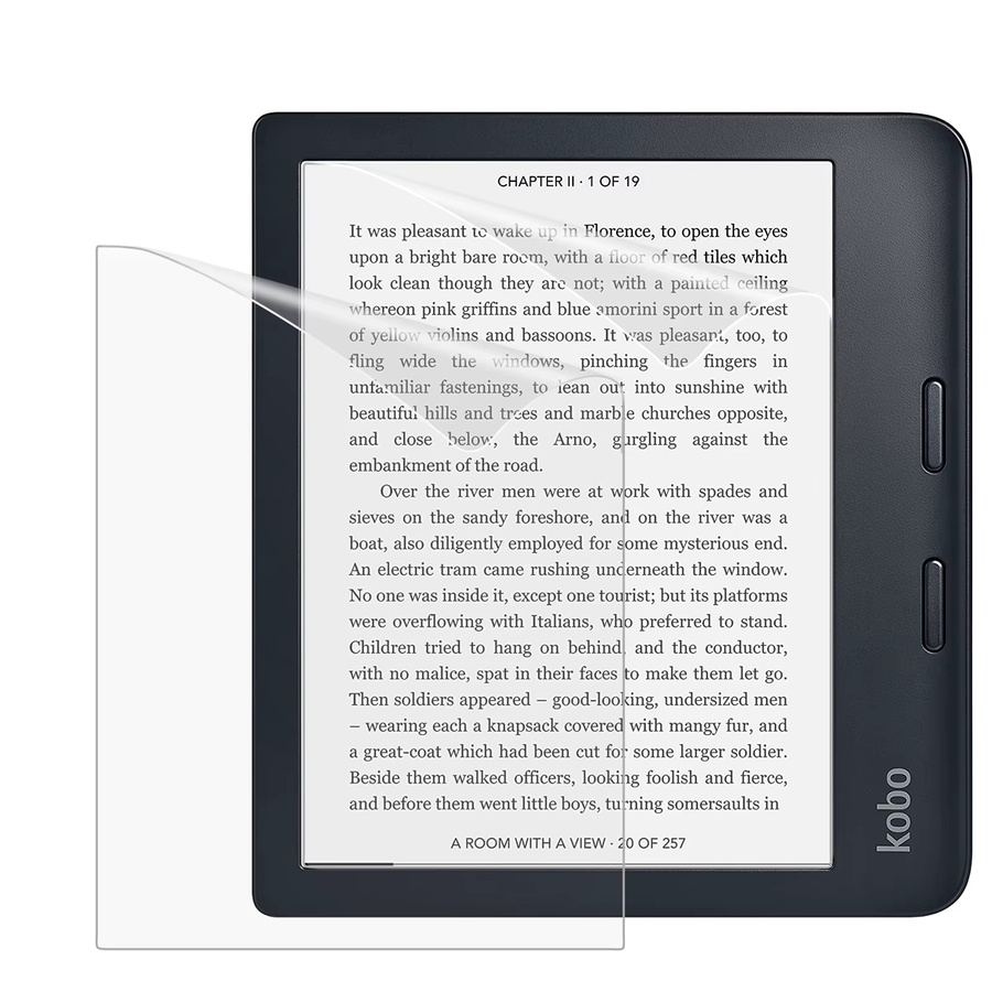 MoKo 2er-Pack matte Displayschutzfolie für Kobo Libra Color 7 Zoll 2024 und Kobo Clara Color 6 Zoll 2024, transparent, Anti-Glare PET - Bild 7