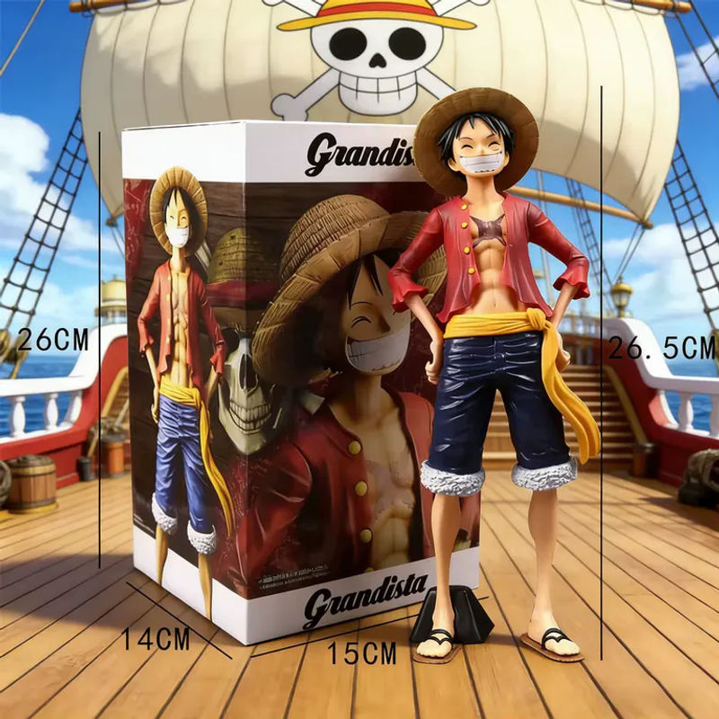 Bandai One Piece Luffy Gear 5 Sonnengott Nika Actionfigur aus PVC, mehrfarbig, Höhe: 27 cm - Bild 6