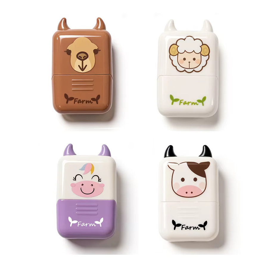 Selbststempelnder Rollerstempel im Cartoon-Design aus Kunststoff für deine Handarbeit und Schreibwaren-Dekoration - Bild 3